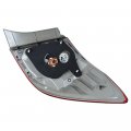 Anzio Compatible With 2014-2016 Corolla Tail Rear Brake Stop Light Taillamp Cover Left Driver Side
