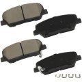 D1413 Brake Pads W Hardware Front Disc Pad Set 
