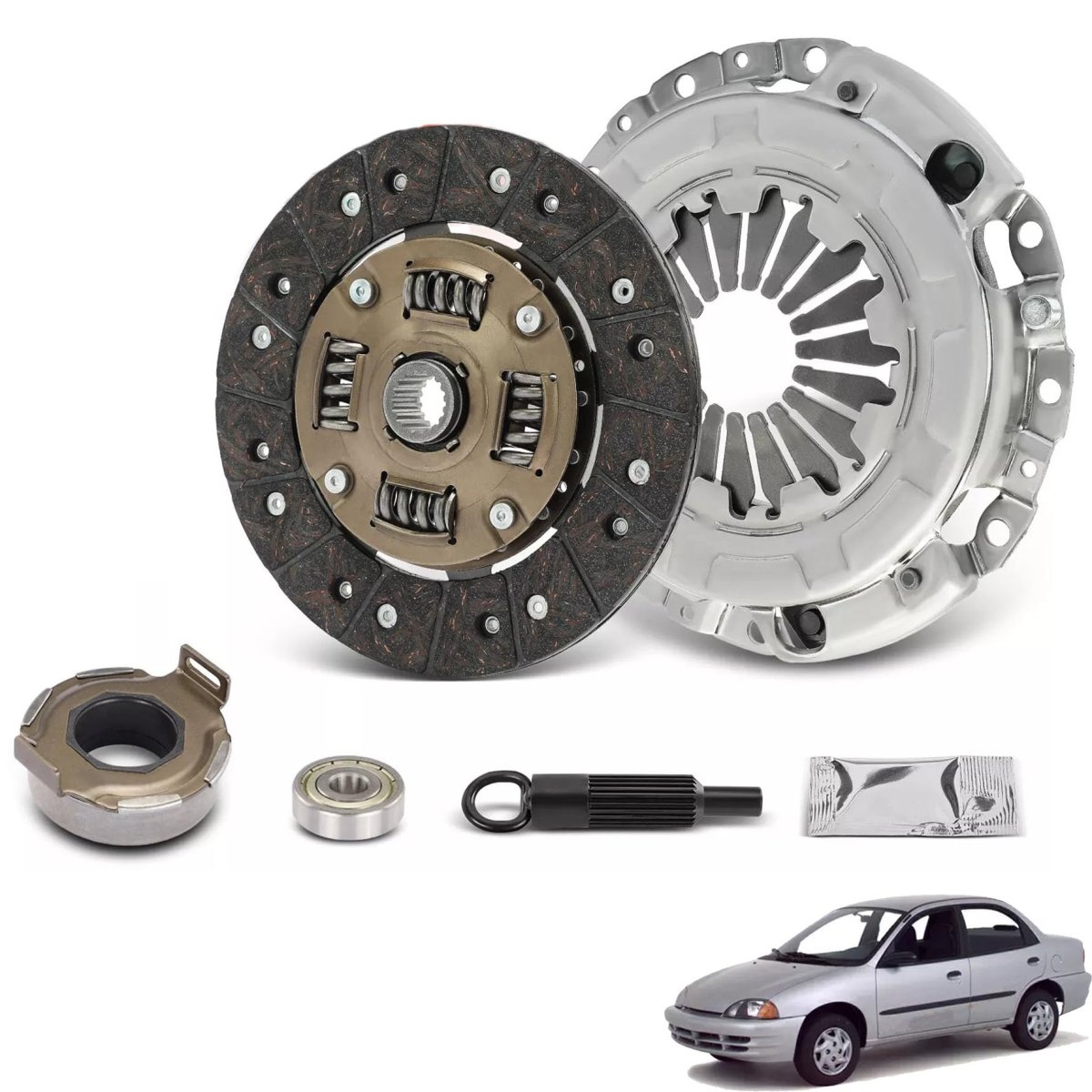 Transmission Clutch Kit With Tool For Metro 1989 2000 And Firefly To Replacement Part Number 04-124 51902201