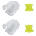2 Pack Shifter Cable Bushing For Ford Transit Connect 2013 2021 Replaces Kv6z 7k340 And Dg9z 7s004 A Transmission With Cap 
