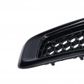 Grill Mesh Inserts Abs Fronte Grill Guard Trim Accessory Fit For Jeep Cherokee 2014-2018 7pcs Bright Black Frame