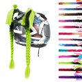 Sego 2 Pcs Helmet Pigtail Braids With Detachable Suction Cup Bowknot Motorcycle Bike Ponytails Hair For Women Men0 Inch 2 Pack