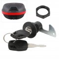 Motorcycle Key Lock Kit Rear Trunks Set Scooter Fitting Tail Lock Aluminum Plastic Universal For Electric Motorcycles Storage 2