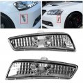 Hecasa Clear Front Bumper Side Markers Lights For 2008-2009 Pontiac G8 Gt Gxp 