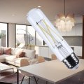 Satco 8w T10 Led Light Bulb 4000k Cool White 800 Lumens Clear 300 Degree Beam E26 Medium Base 92 Cri Dimmable Wet Rated Ip65