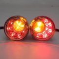 Httmt- Clear Lens Turn Signal Chrome Indicator Light Compatible With H-d Sportster Xl883 Flde Flhc Flsb P N Mt224-021b-cd Cl