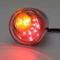 Httmt- Clear Lens Turn Signal Chrome Indicator Light Compatible With H-d Sportster Xl883 Flde Flhc Flsb P N Mt224-021b-cd Cl