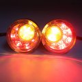 Httmt- Clear Lens Turn Signal Chrome Indicator Light For H-d Sportster Xl883 Flde Flhc Flsb P N Mt224-021b-cd Cl