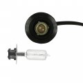 Caltric Headlight Socket And Bulb Compatible With Yamaha Kodiak 700 Yfm70k 2016-2022
