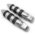 Httmt Mt107 Pa019x2 Chrome Stick Footpeg Compatible With Passenger 2018-later Softail Slim Flsl Breakout Fxbr