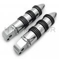 Httmt Mt107 Pa019x2 Chrome Stick Footpeg Compatible With Passenger 2018-later Softail Slim Flsl Breakout Fxbr