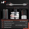 A-premium Pair 2 Front Cv Axle Shaft Assembly Compatible With Mazda Mpv 2002-2006 V6 3 0l Driver And Passenger Side Replace