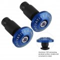 Fydun Motorcycle Handlebar End Slider Plug Caps For Racing Atv Offroad 22mm 7 8inch Blue