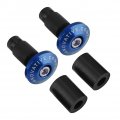 Fydun Motorcycle Handlebar End Slider Plug Caps For Racing Atv Offroad 22mm 7 8inch Blue