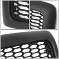 Auto Dynasty Matte Black Honeycomb Mesh Style Front Bumper Grille Grill Compatible With Dodge Ram 1500 2500 3500 94-02