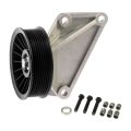 Air Conditioning Bypass Pulley For Ford E 150 350 Econoline Club Wagon 1997 2002 Serpentine Plastic And Aluminum Bracket 114mm