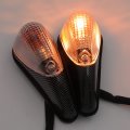 Httmt Mt224-005- Clear Lens Euro Led Flush Mount Turn Signal Compatible With Yzf-r6s Kawasak Ninja Ex250 250r 1998-2009 Rear