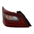 Tail Light For Nissan Altima Sr 2016 2017 2018 Driver Side Outer Capa Certified Smoke Lens Clear And Red Replace Ni2804111 