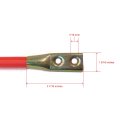 The Rop Shop Set Of 36-inch Fluorescent Orange Universal Snowplow Blade Guide Kit B2036