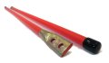 The Rop Shop Set Of 36-inch Fluorescent Orange Universal Snowplow Blade Guide Kit B2036