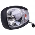 Fridayparts 24v Headlight 195-0190 Compatible For Caterpillar Cat 236d 242d 246c 246d 256c 262c 262d 272c 272d Replacement Left