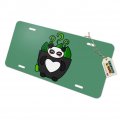 Graphics More Green Tea In Giant Panda Bear Mug Novelty Metal Vanity Tag License Plate