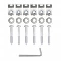 X Autohaux Truck Bed Bolts Nut Hardware Kit Ford F250 F350 1999-2016 F150 1997-2012 For Lincoln Mark Lt 2006-2008 Pickup