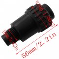 Thread Oil Plug Connector Lq Industrial 2pcs 16x1 5 3 8bspt Male Black Plastic Cap Air Compressor Spare Fittings