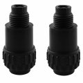 Thread Oil Plug Connector Lq Industrial 2pcs 16x1 5 3 8bspt Male Black Plastic Cap Air Compressor Spare Fittings 