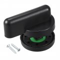 Uxcell Privacy Indicator Door Lock 53mm Dia Plastic Nylon Indicating For Public Partition Toilet Restroom Bathroom 5pcs