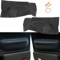 Car Door Panel Black Leather Insert Cards Replacement For Beetle 1998 To 2010 2 Pieces Front Left And Right Armrest Covers With 
