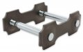 Scott Drake C6zz-5776-k Shackle Kit Gray Standard 1 2 Rods