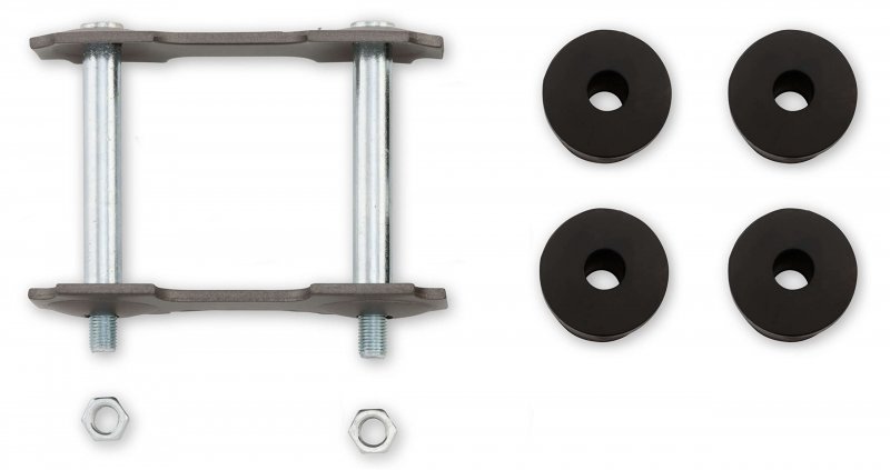 Scott Drake C6zz-5776-k Shackle Kit Gray Standard 1 2 Rods