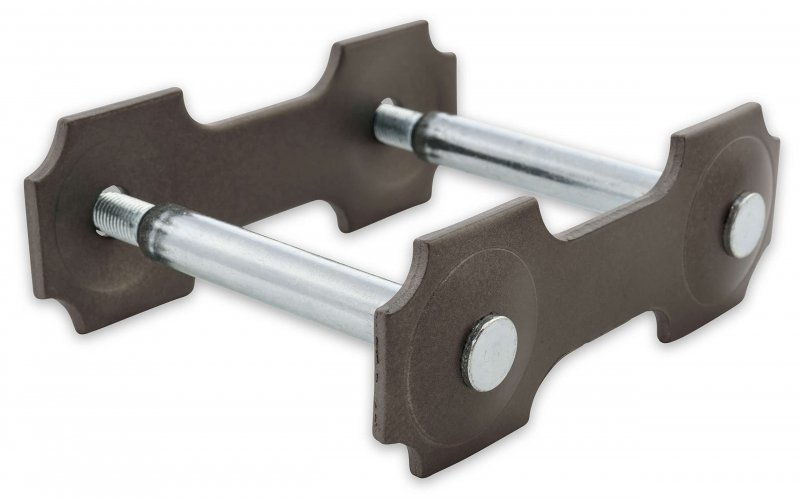 Scott Drake C6zz-5776-k Shackle Kit Gray Standard 1 2 Rods