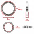 Yamaha 5vk-15590-00-00 Oem Starter Clutch One Way Bearing Sprag Mod-ztf1-13636