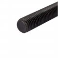 Uxcell M10x70mm Grade 8 Fully Thread External Hex Cap Screw Fastener Bolt Black 5pcs