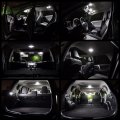 White Interior Led Lights Kit For Jeep Wrangler Tj 1997 1998 1999 2000 2001 2002 2003 2004 2005 2006 Dome Footwell License 
