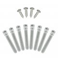 G-plus Headlight Adjusters Kit 1-1 2a Screws Springs 8pcs Compatible With Chevy Impala Biscayne Belair 1962-1967 Adjustment