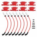 Autokay Square Ignition Coil Spark Plug Wire 8 Pack For Chevy Silverado 1500 Tahoe Gmc