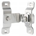 Alise Door Catch Latch Lock Right Angle Gatees Bolt Flip Latch Buckles For Kitchen Bathroom Moving Sliding Bran Heavy Duty 