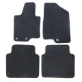 Velour Floor Mats For Kia Optima 2011 2015 Custom Fit Front And Rear Black Carpet Liners Anti Slip All Season Full Set Of 4 