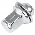Ocpty M14x1 5 Chrome Lug Nuts 20pcs Closed Wheel 7 8 22mm Hex Factory Replacement For Land Rover