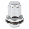 Ocpty M14x1 5 Chrome Lug Nuts 20pcs Closed Wheel 7 8 22mm Hex Factory Replacement For Land Rover