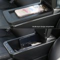 Console Armrest For Toyota Bb Scion Xb 2004 2005 2006 Center Storage Box With Base Cup Holder All Black Double Layer 7 Usb Port