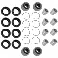 Caltric Front A-arm Inner Bushing Kit Compatible With Honda Trx400x 2009-2014 Left Or Right