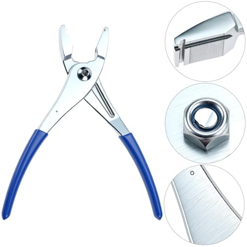 Multi-directional Hose Clamp Pliers For Secure Fuel Line And Radiator Clamping