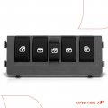 A-premium Front Driver Power Master Window Switch Compatible With Chevrolet Sail 2010 2011 2012 2013 2014