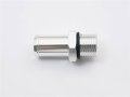 Aluminum Anodized Hose End Fitting Barb M16 P1 5 Male To Od 12mm 0 48 With O-ring Silver 