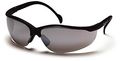12 Pair Pyramex Venture Ii Glasses Black Frame Silver Mirror Lens Sb1870s 