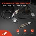 A-premium O2 Oxygen Sensor Compatible With Jaguar Vanden Plas 2006 4 2l Upstream Downstream 4-pc Set Replace 1900-545717
